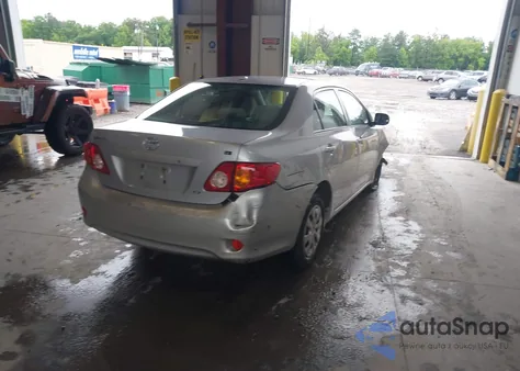 2009 Toyota Corolla Le из США, поврежденный, VIN JTDBL40E19J021417